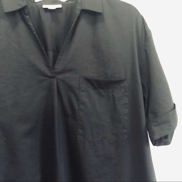 J. Jill Black Short Sleeve Swing Dress Sz. MP - Picture 2 of 8